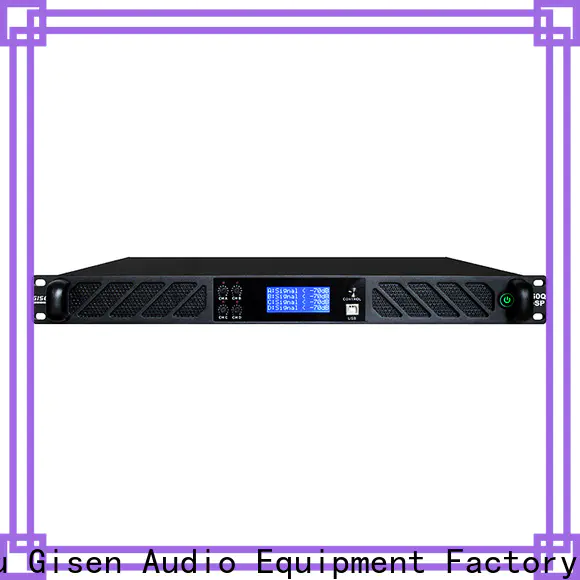 Gisen professional multi channel amplifier factory