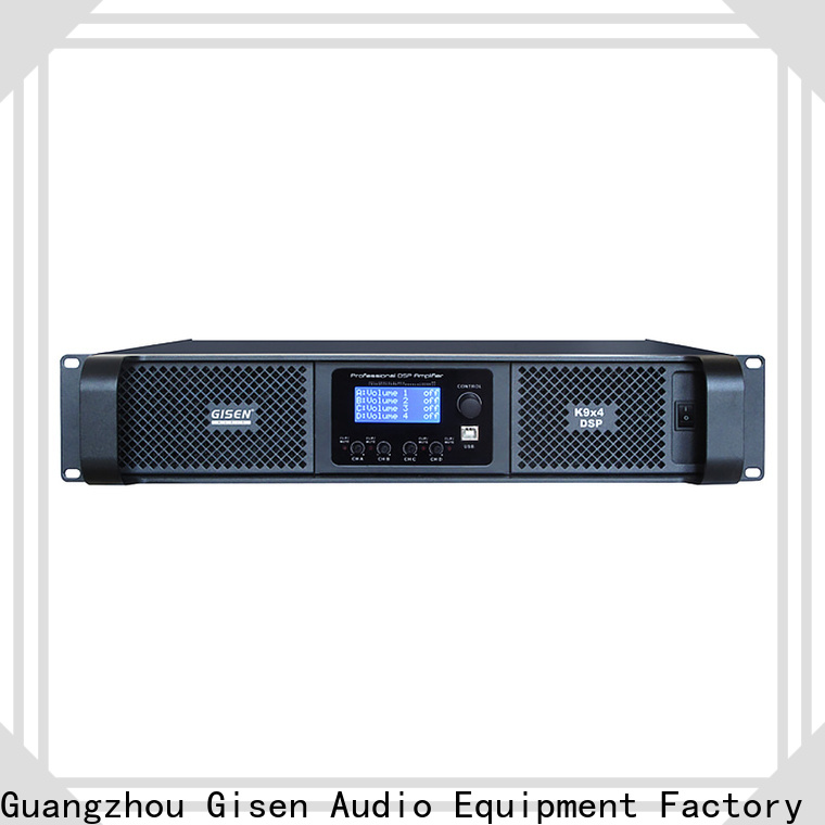 Gisen german desktop audio amplifier manufacturer for stage