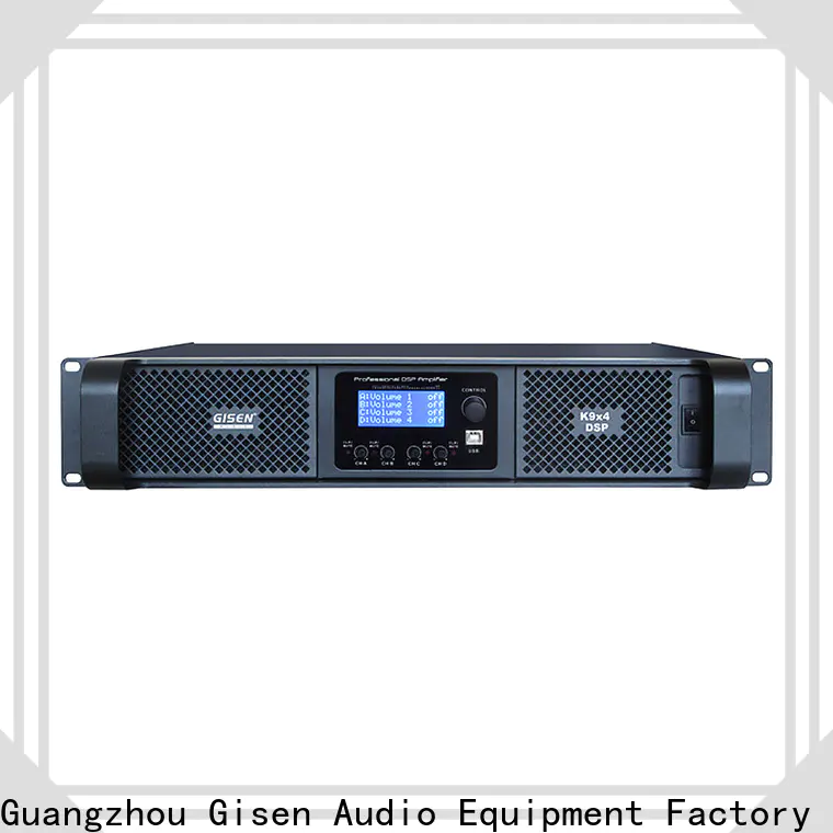 Gisen german desktop audio amplifier manufacturer for stage