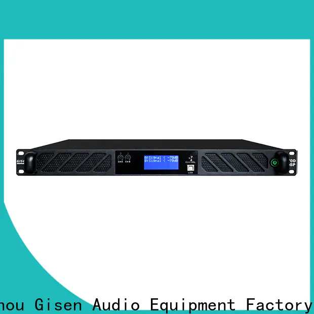 Gisen 4 channel amplifier power wholesale for venue