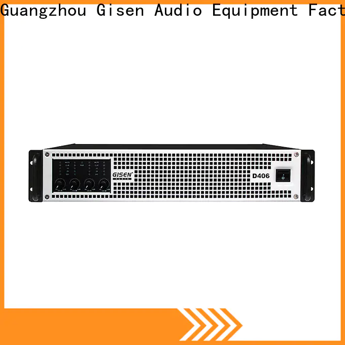 Gisen advanced class d audio amplifier supplier for ktv