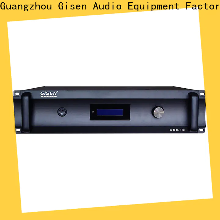 Gisen digital 2 channel home stereo amplifier wholesale for indoor place