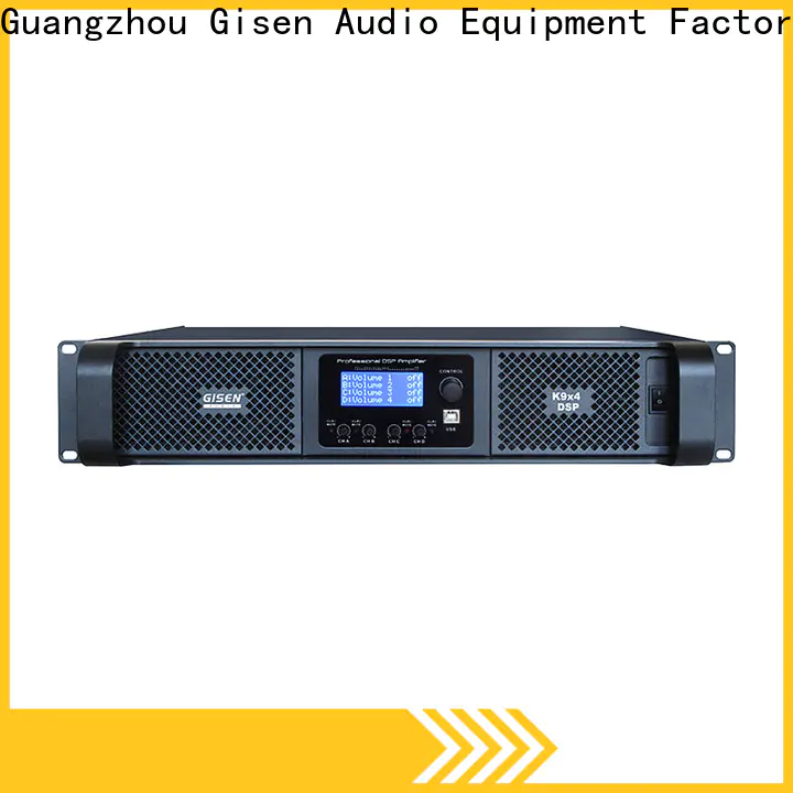 Gisen high quality amplifier power manufacturer for venue
