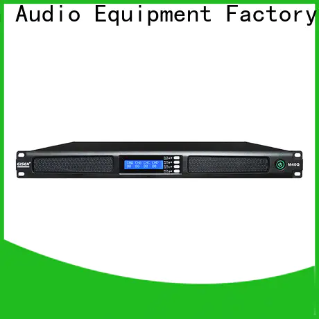 Gisen 4 channel sound amplifier supplier for venue