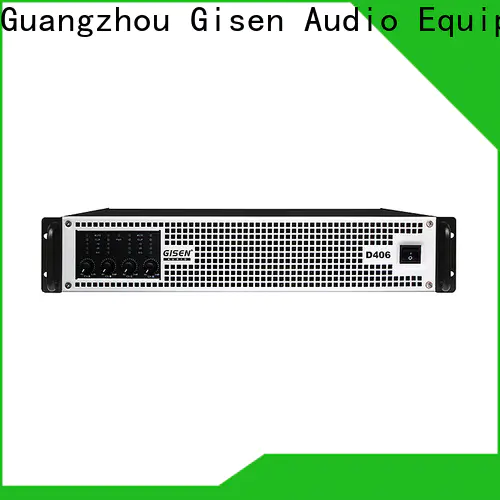 Gisen guangzhou class d amplifier fast delivery for entertaining club