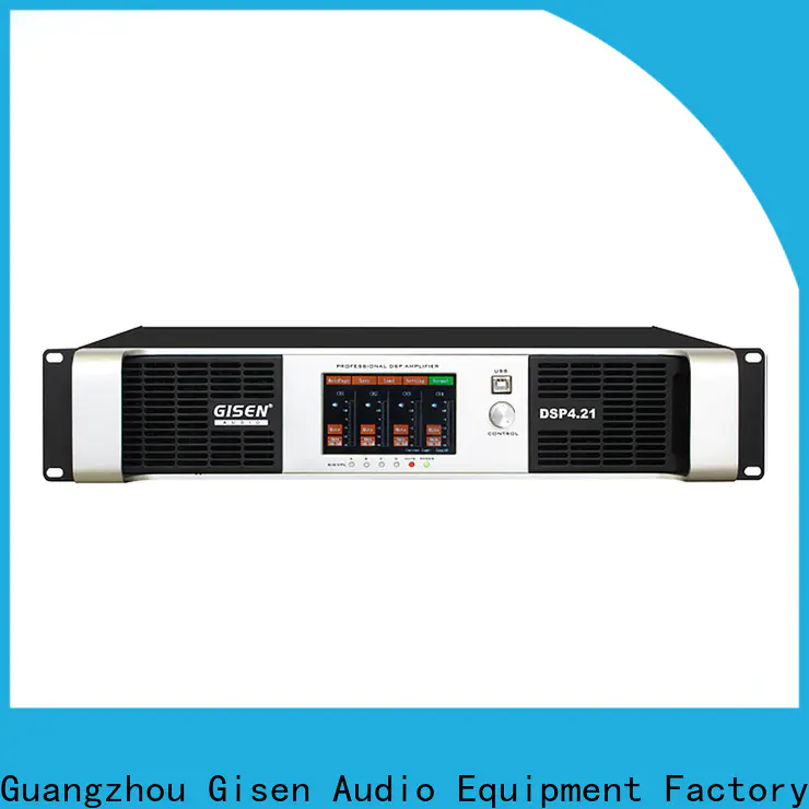 Gisen high quality 1u amplifier wholesale for venue