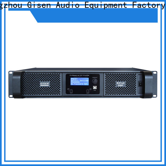 Gisen 4 channel multi channel amplifier wholesale