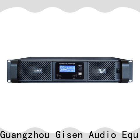 Gisen 2100wx4 multi channel amplifier manufacturer for venue