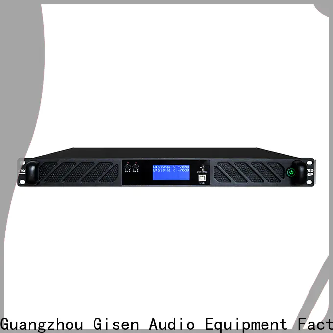 Gisen multiple functions amplifier sound system supplier for performance