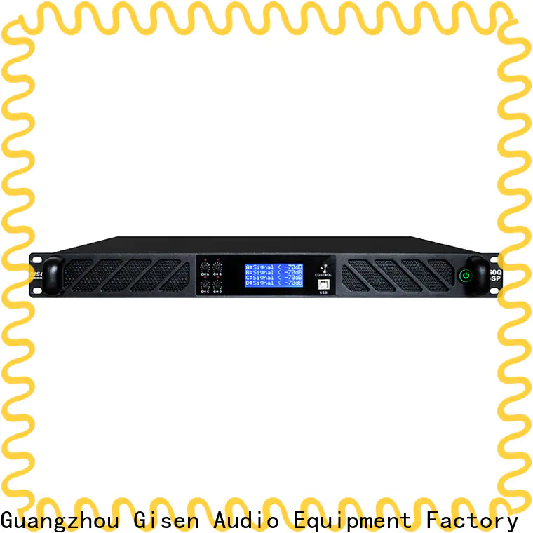 Gisen amplifier audio amplifier pro factory for stage