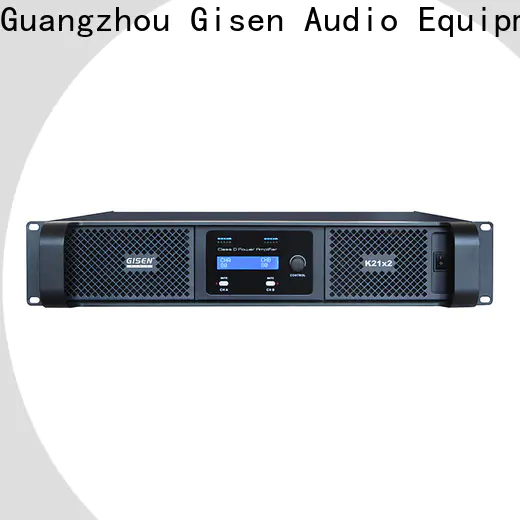 Gisen 8ohm top 10 power amplifiers wholesale for entertaining club