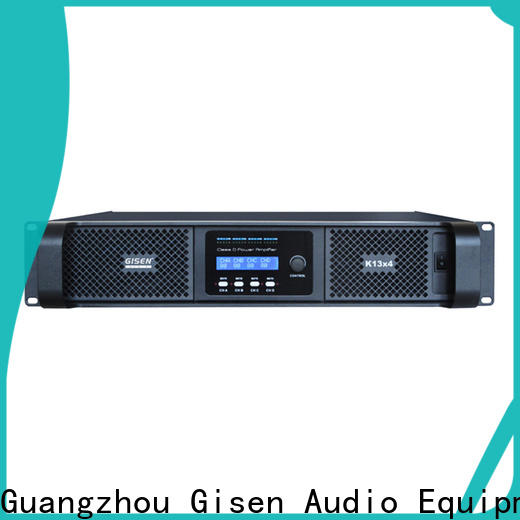 Gisen guangzhou home stereo power amplifier manufacturer for meeting