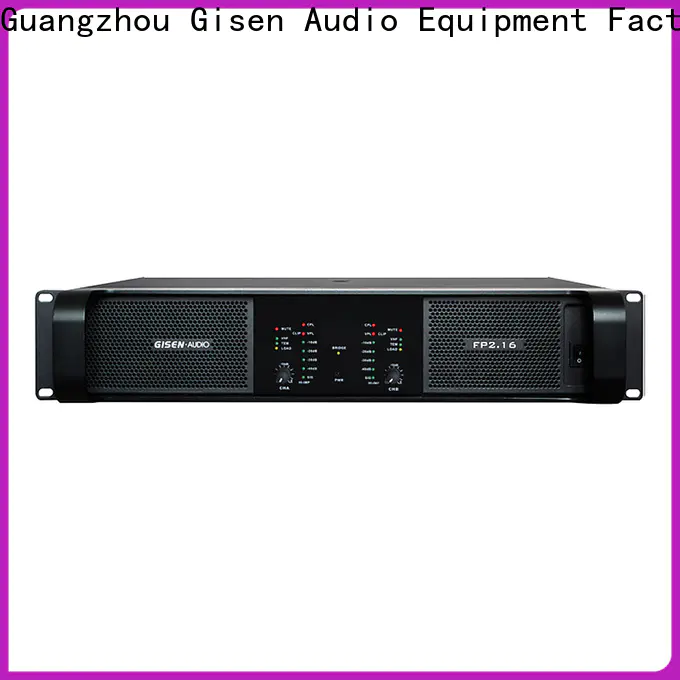 Gisen quality assurance stereo amplifier one-stop service supplier for ktv