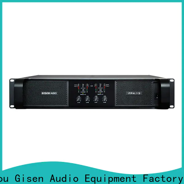 Gisen quality assurance hifi amplifier one-stop service supplier for night club