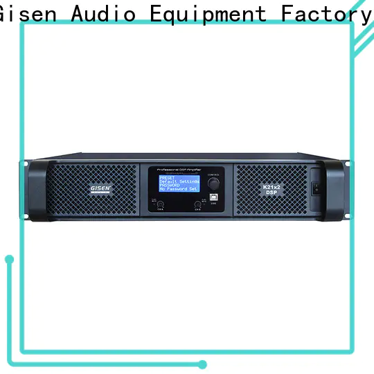Gisen 8ohm best power amplifier in the world manufacturer for venue