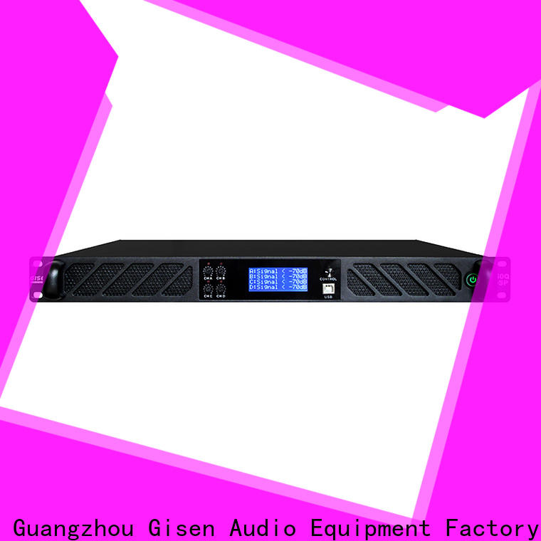 Gisen professional 1u amplifier supplier for stage