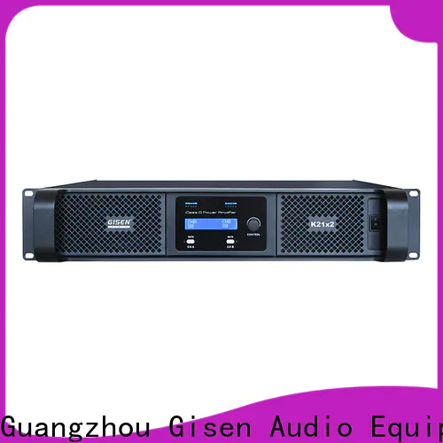 Gisen 8ohm class d audio amplifier wholesale for stadium