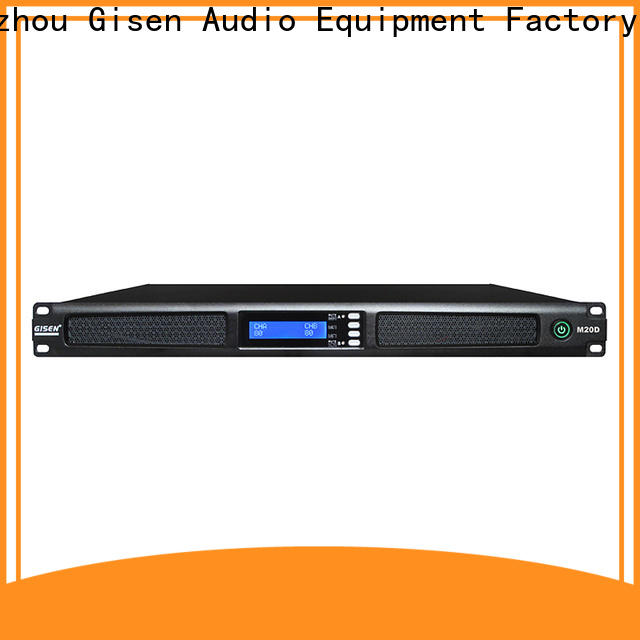 Gisen 2channel 4 channel power amplifier wholesale for entertainment club
