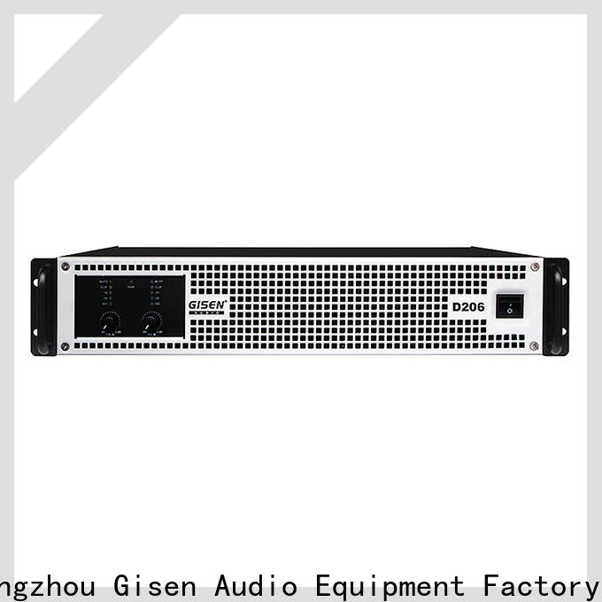 Gisen high efficiency class d amplifier fast shipping for ktv