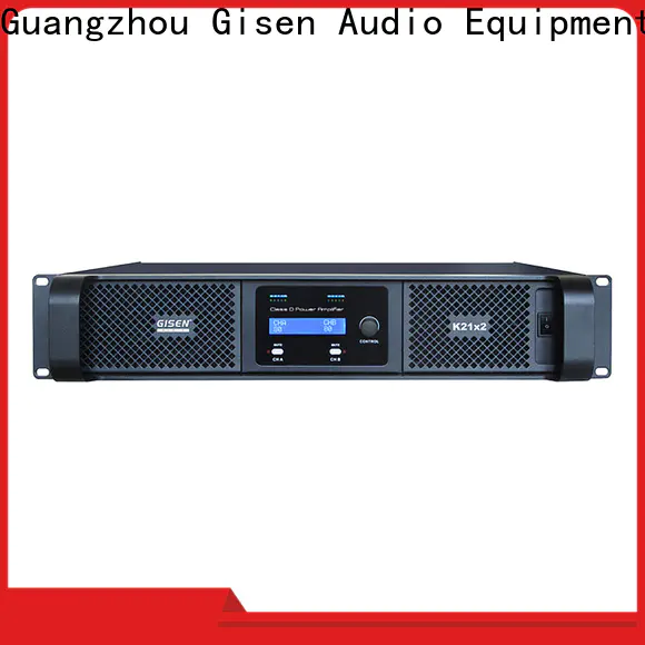 Gisen full range digital audio amplifier supplier for meeting