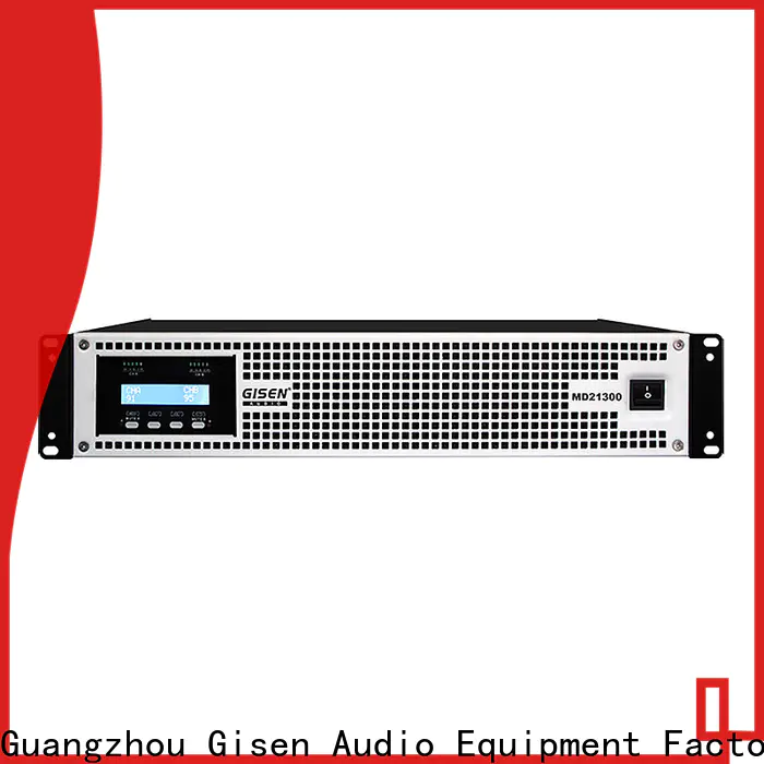 Gisen hot selling best audio amplifier sale price for vocal concert