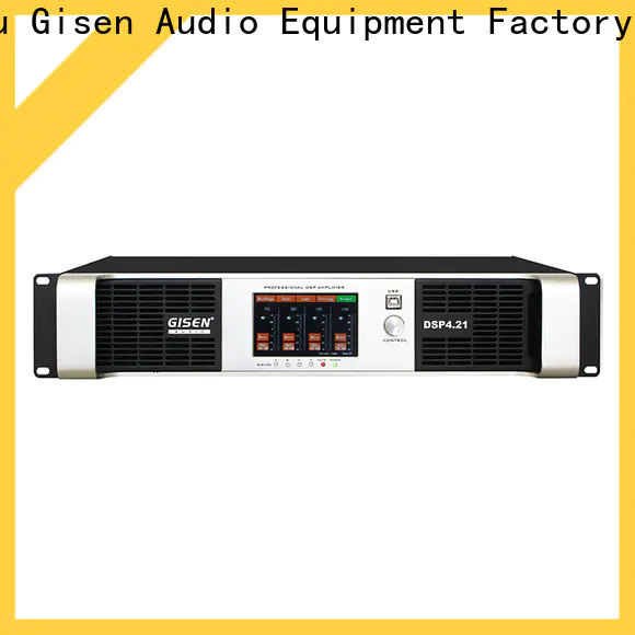 multiple functions desktop audio amplifier 2100wx2 supplier for stage