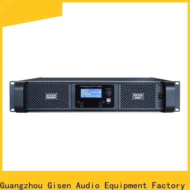 Gisen professional audio amplifier pro supplier for various occations