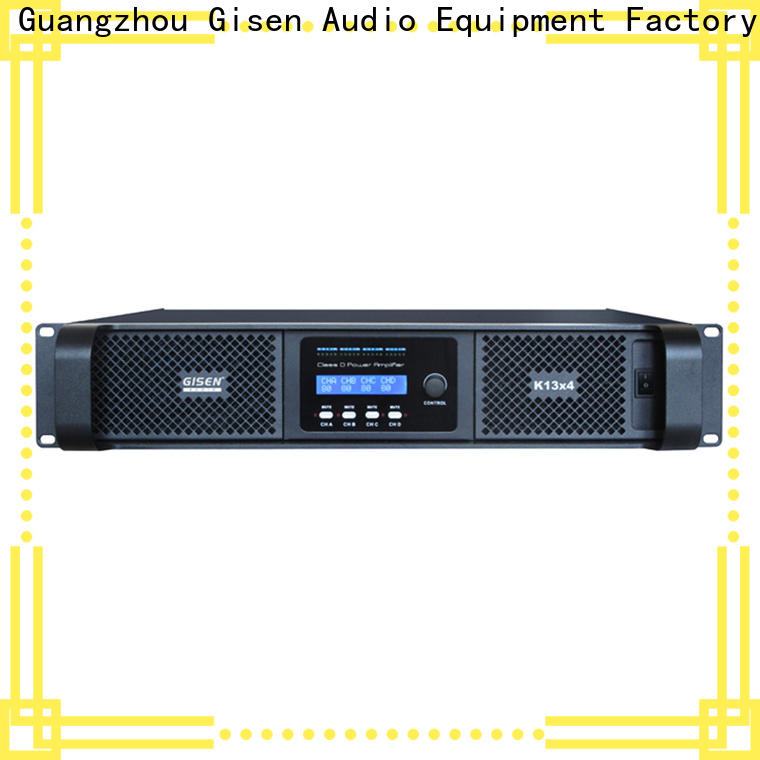 Gisen amplifier home stereo power amplifier supplier for ktv