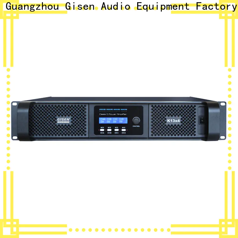 Gisen amplifier home stereo power amplifier supplier for ktv
