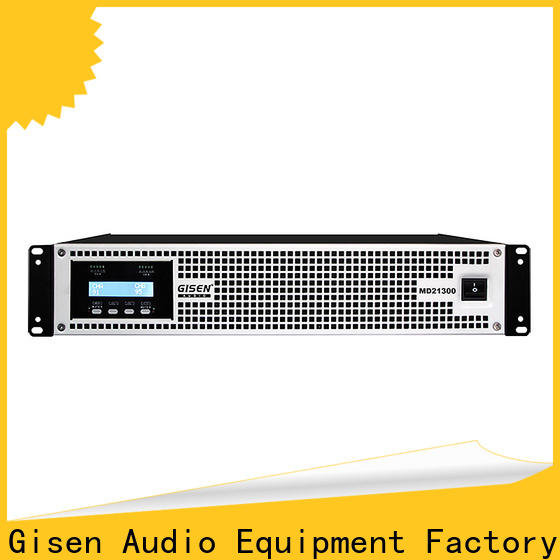 Gisen strict inspection high end amplifiers overseas market for performance