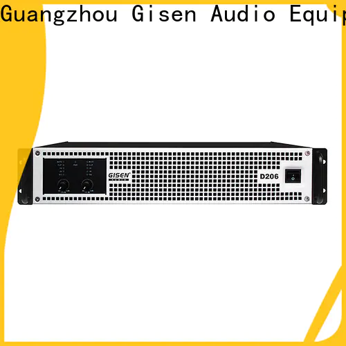 Gisen guangzhou class d audio amplifier manufacturer for meeting
