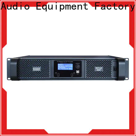 Gisen channel dj power amplifier manufacturer for various occations