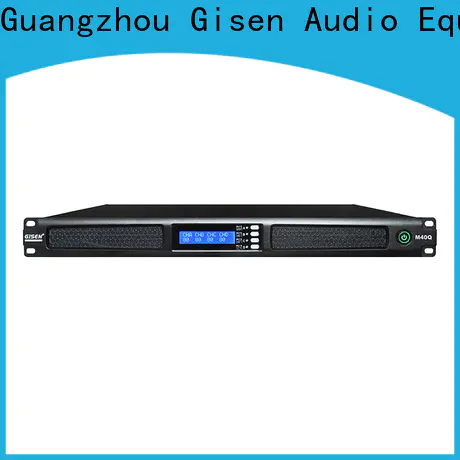 Gisen new model 4 channel amplifier manufacturer for performance