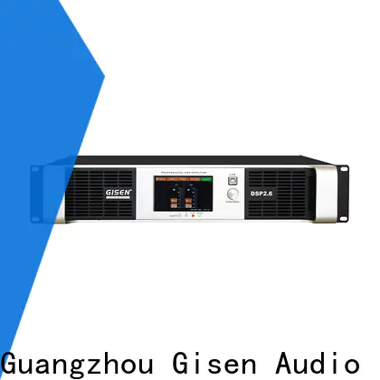 Gisen multiple functions dj power amplifier manufacturer for performance