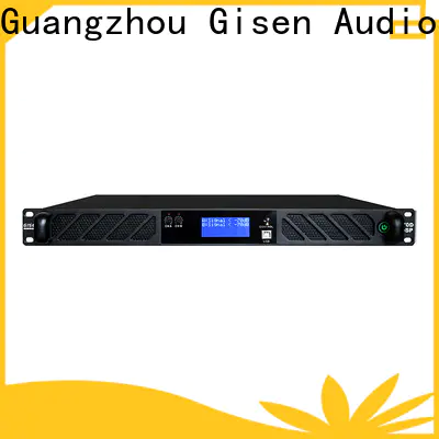 Gisen 8ohm audio amplifier pro supplier for stage