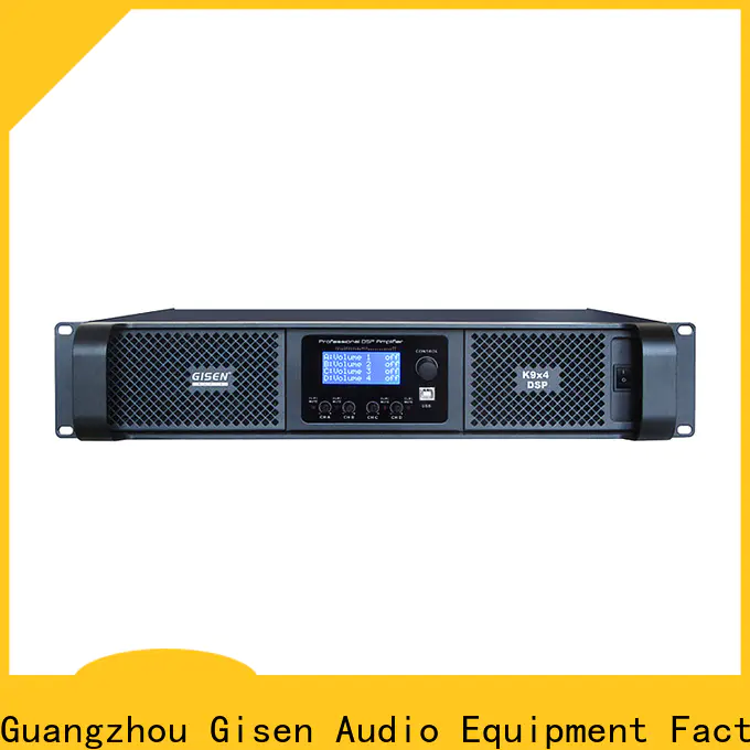 Gisen professional desktop audio amplifier wholesale for venue