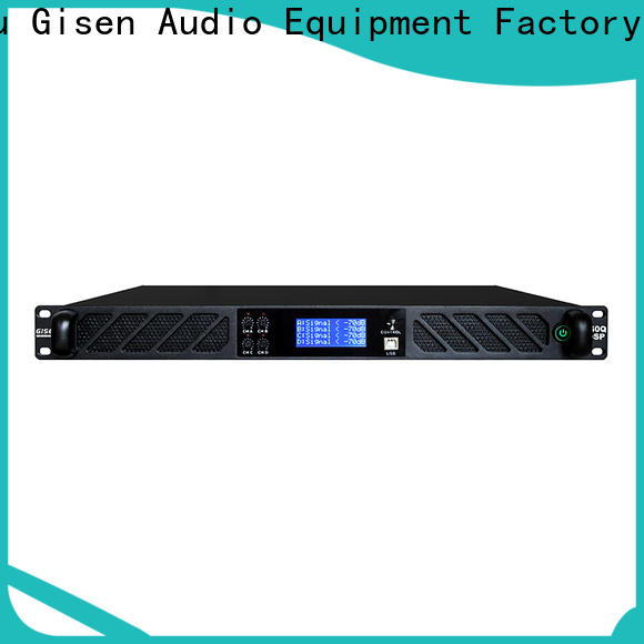 Gisen professional best power amplifier in the world factory for stage