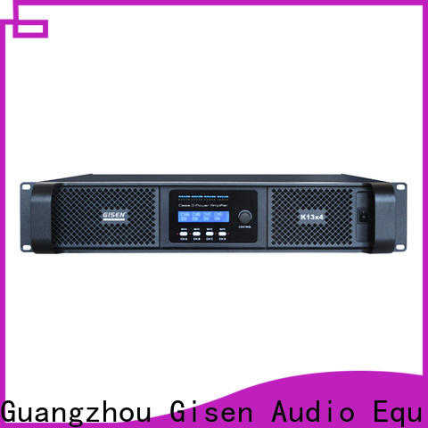 Gisen guangzhou home stereo power amplifier fast shipping for entertaining club