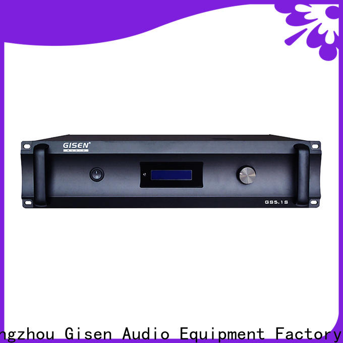 Gisen oem odm home theater subwoofer amplifier fair trade for indoor place