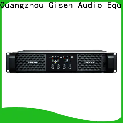 Gisen power power amplifier class td one-stop service supplier for performance