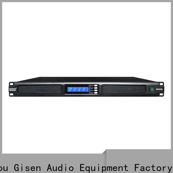 Gisen 2channel audio amplifier manufacturer for performance