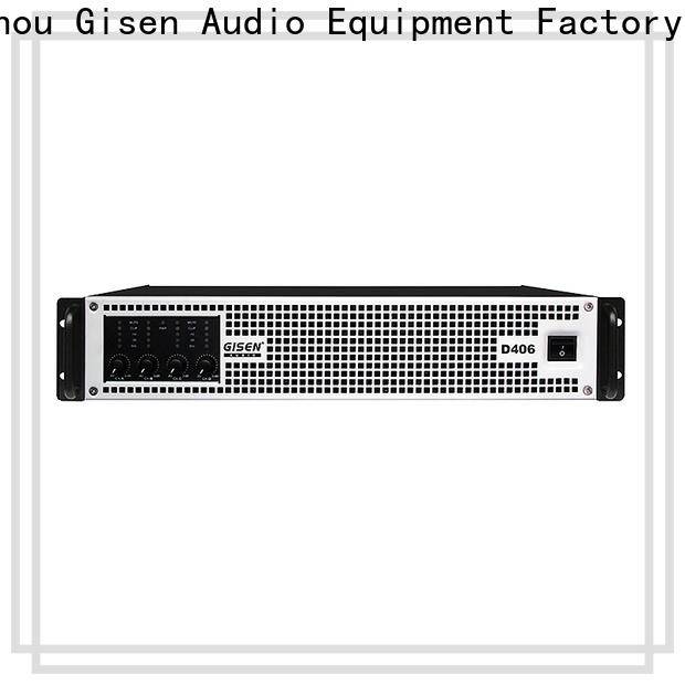 Gisen 2100wx2 class d stereo amplifier fast delivery for meeting