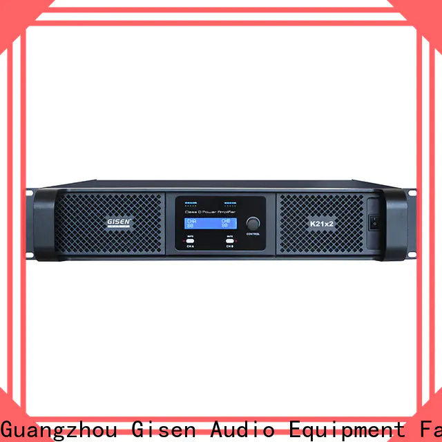 Gisen high efficiency dj amplifier fast shipping for meeting