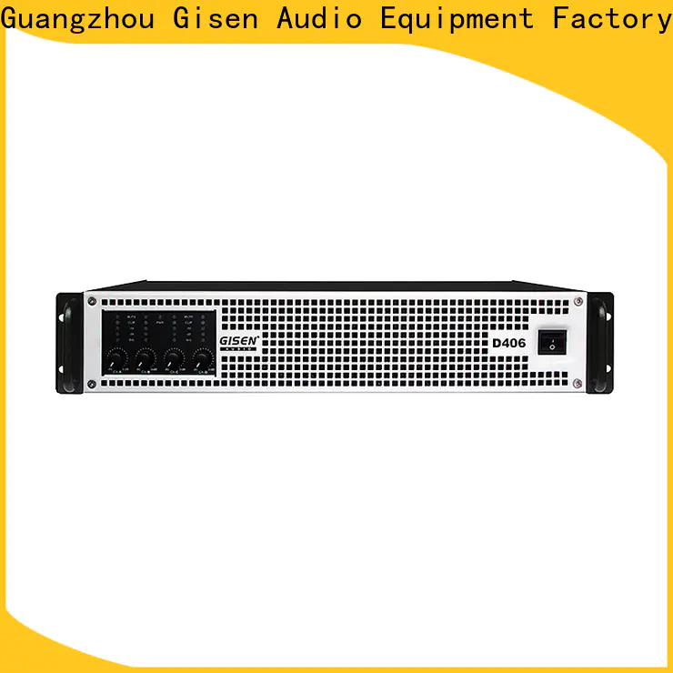 Gisen guangzhou hifi class d amplifier wholesale for entertaining club
