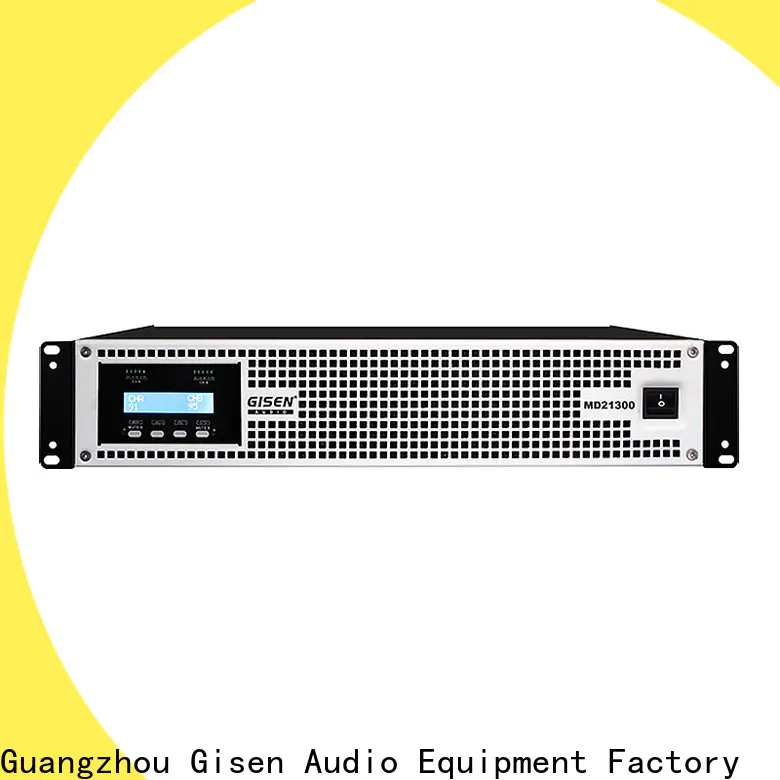 Gisen traditional best audio amplifier overseas market for entertaining club