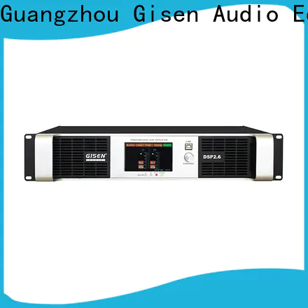 Gisen professional dsp power amplifier supplier for various occations