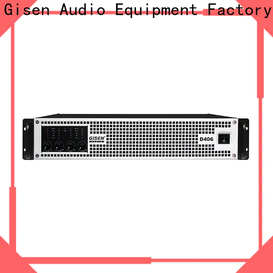 Gisen advanced class d audio amplifier manufacturer for entertaining club