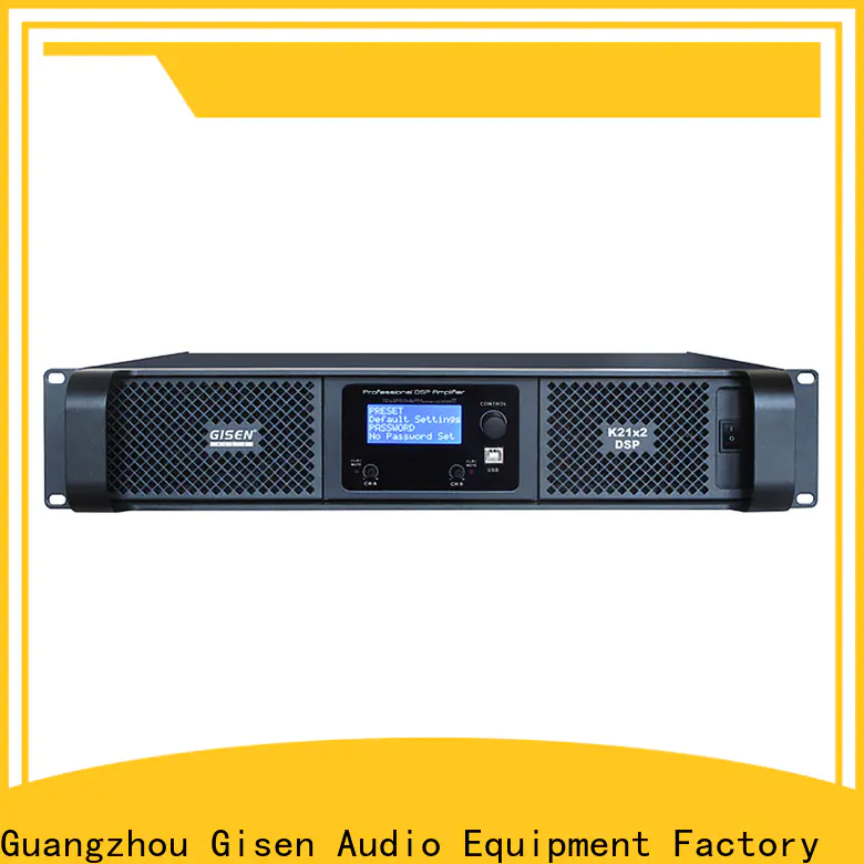 Gisen german best power amplifier in the world wholesale for venue