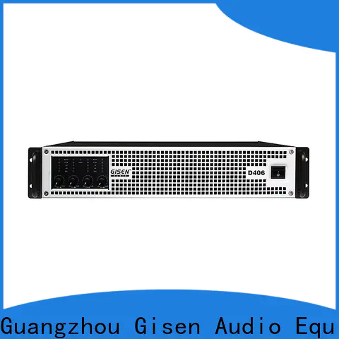 Gisen 2100wx2 sound digital amplifier wholesale for stadium