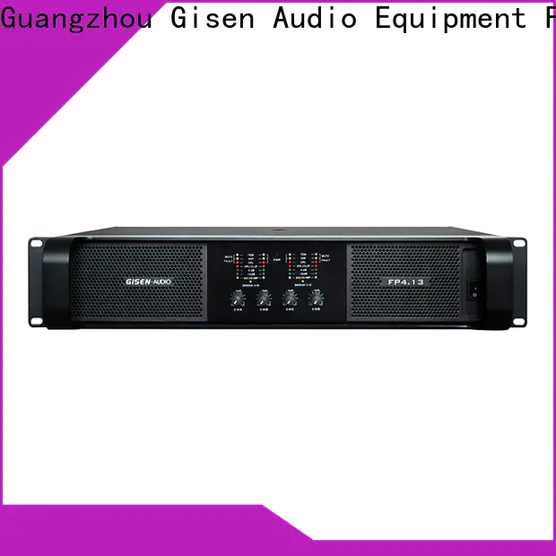 Gisen 4x1300w hifi amplifier get quotes for night club